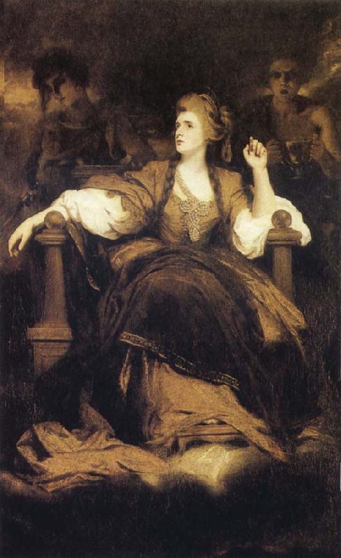 Sir Joshua Reynolds Sarah Siddons as the Traginc Muse